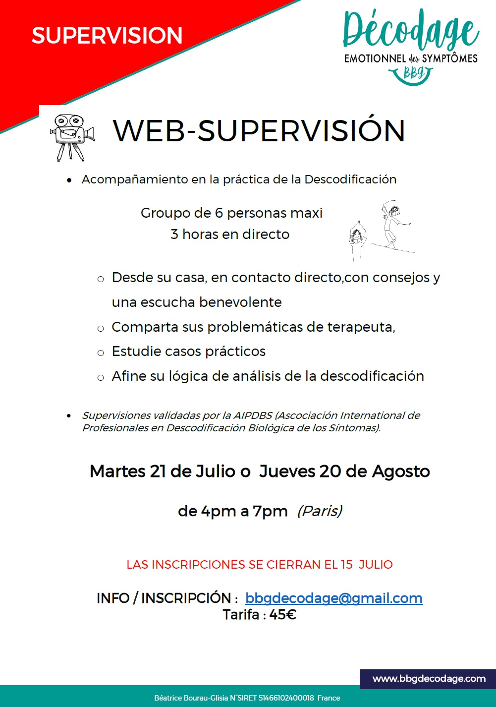 Supervision descodificacion biologica