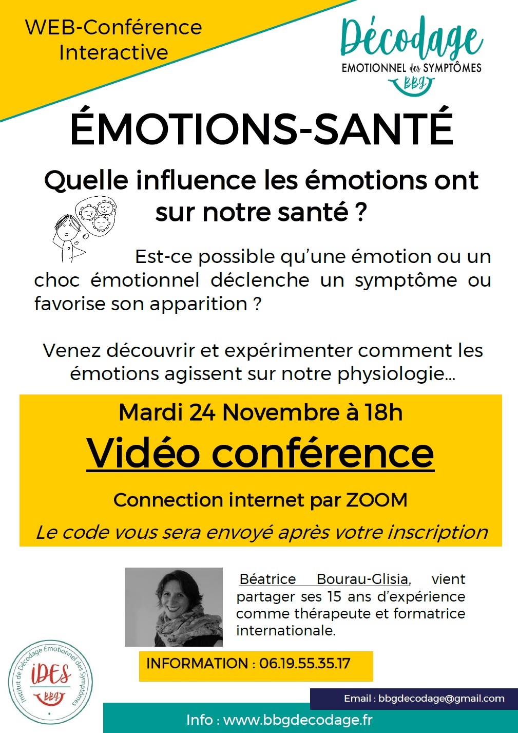 Conférence Décodage biologique