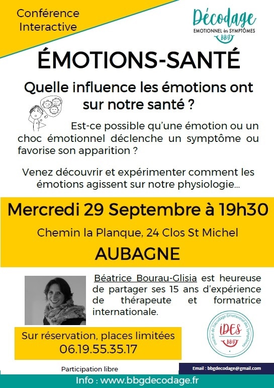 décodage biologique conférence