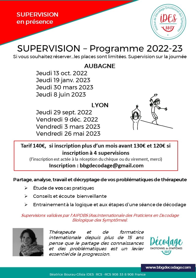 Supervision décodage biologique