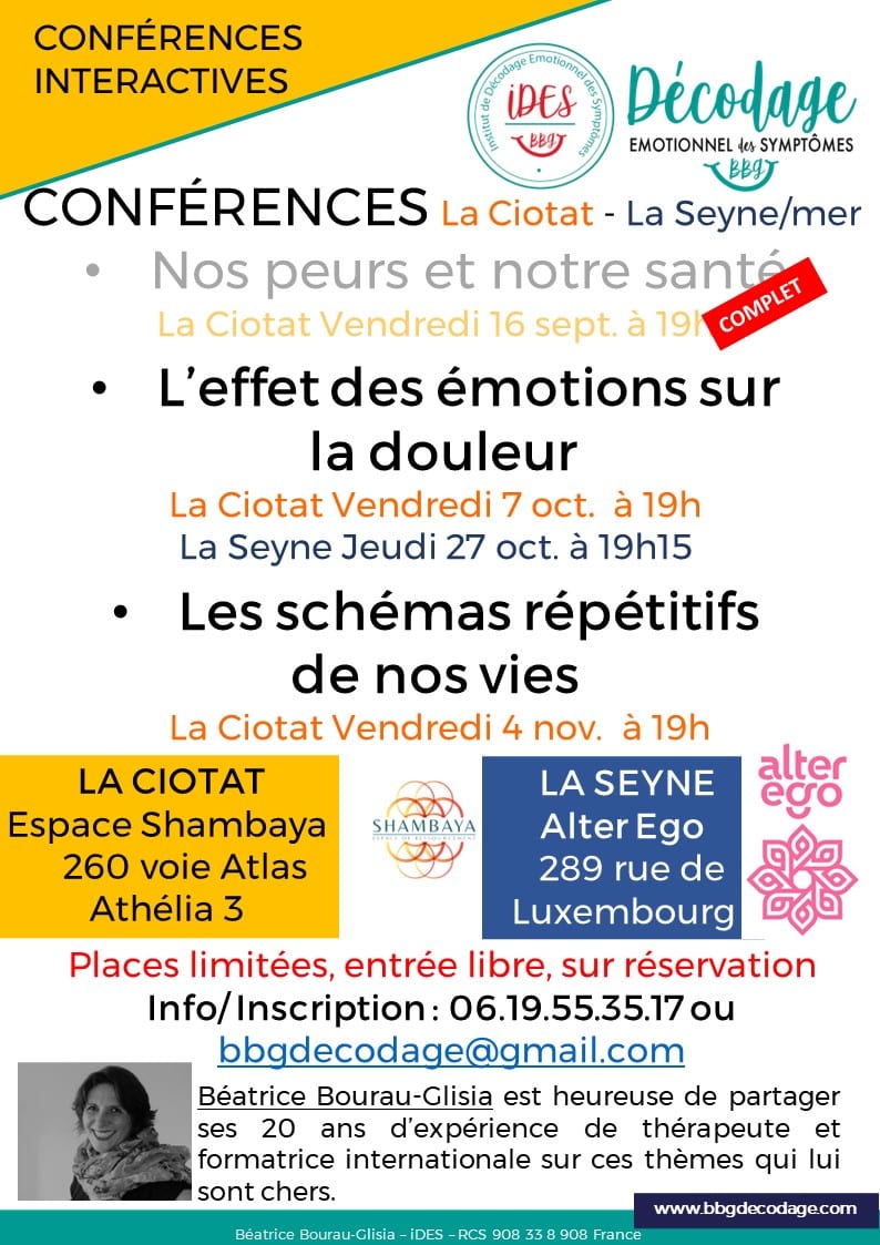 conference décodage biologique