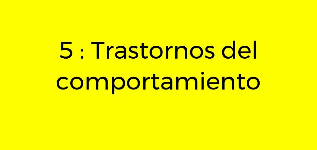 comportamiento