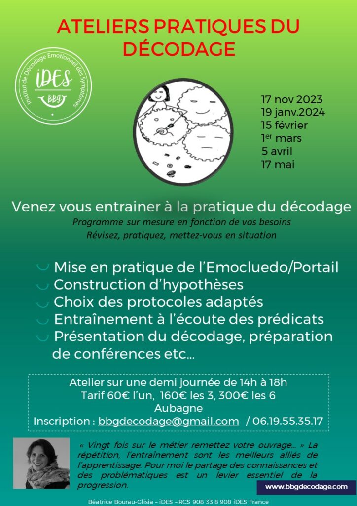 Pratique decodage biologique